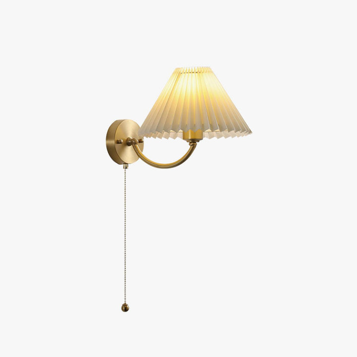 Pleated Wall Lamp