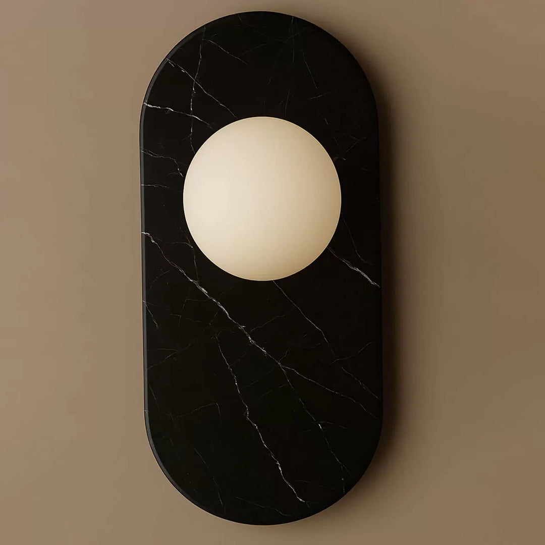 Plinto Marble Wall Sconce
