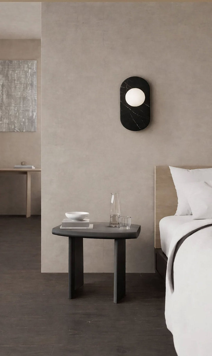 Plinto Marble Wall Sconce