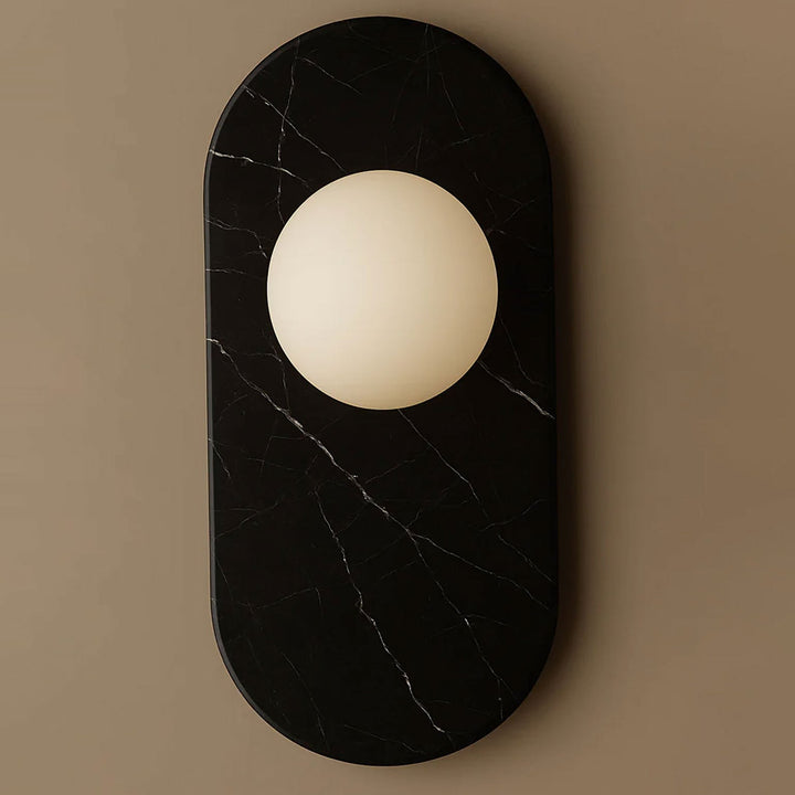 Plinto Marble Wall Sconce