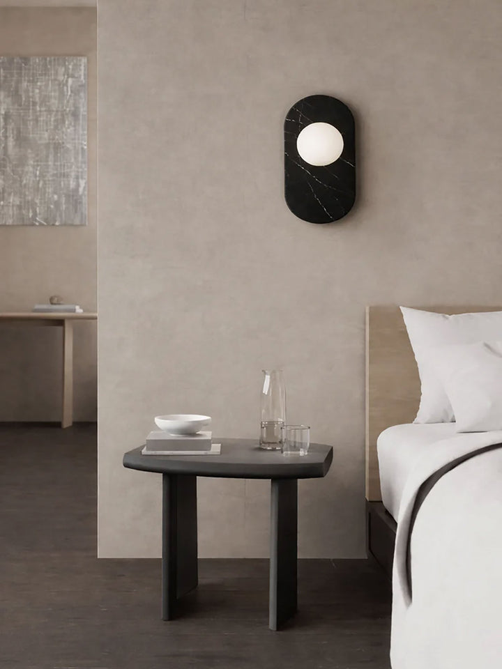 Plinto Marble Wall Sconce