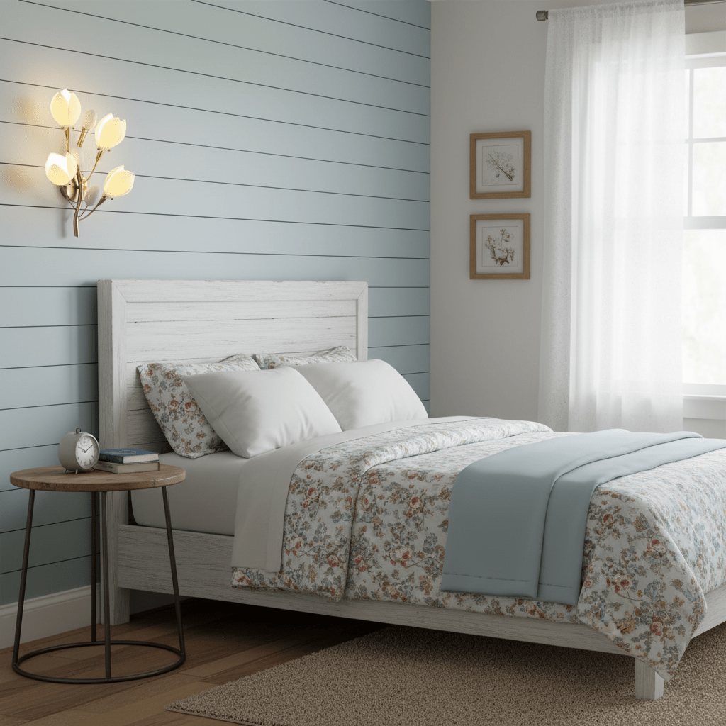 Porcelain Magnolia Wall Lamp