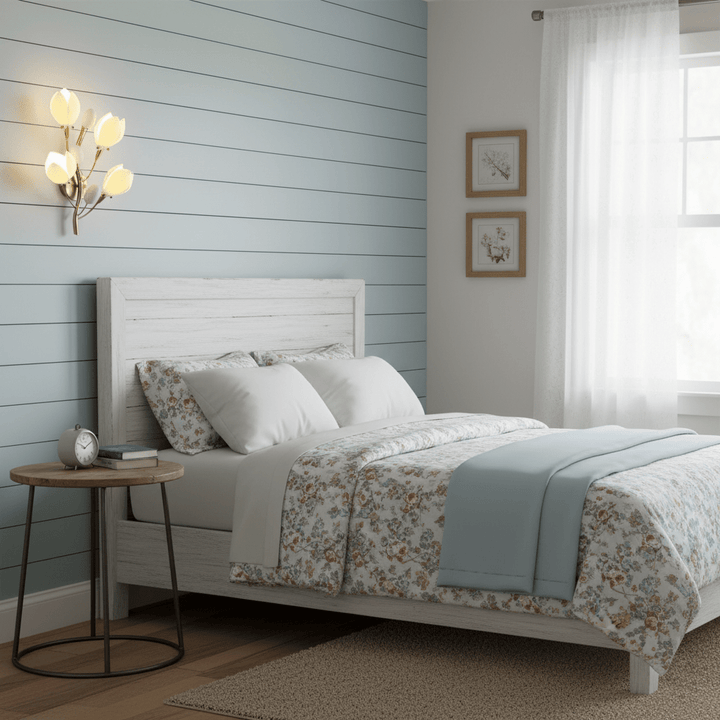 Porcelain Magnolia Wall Lamp