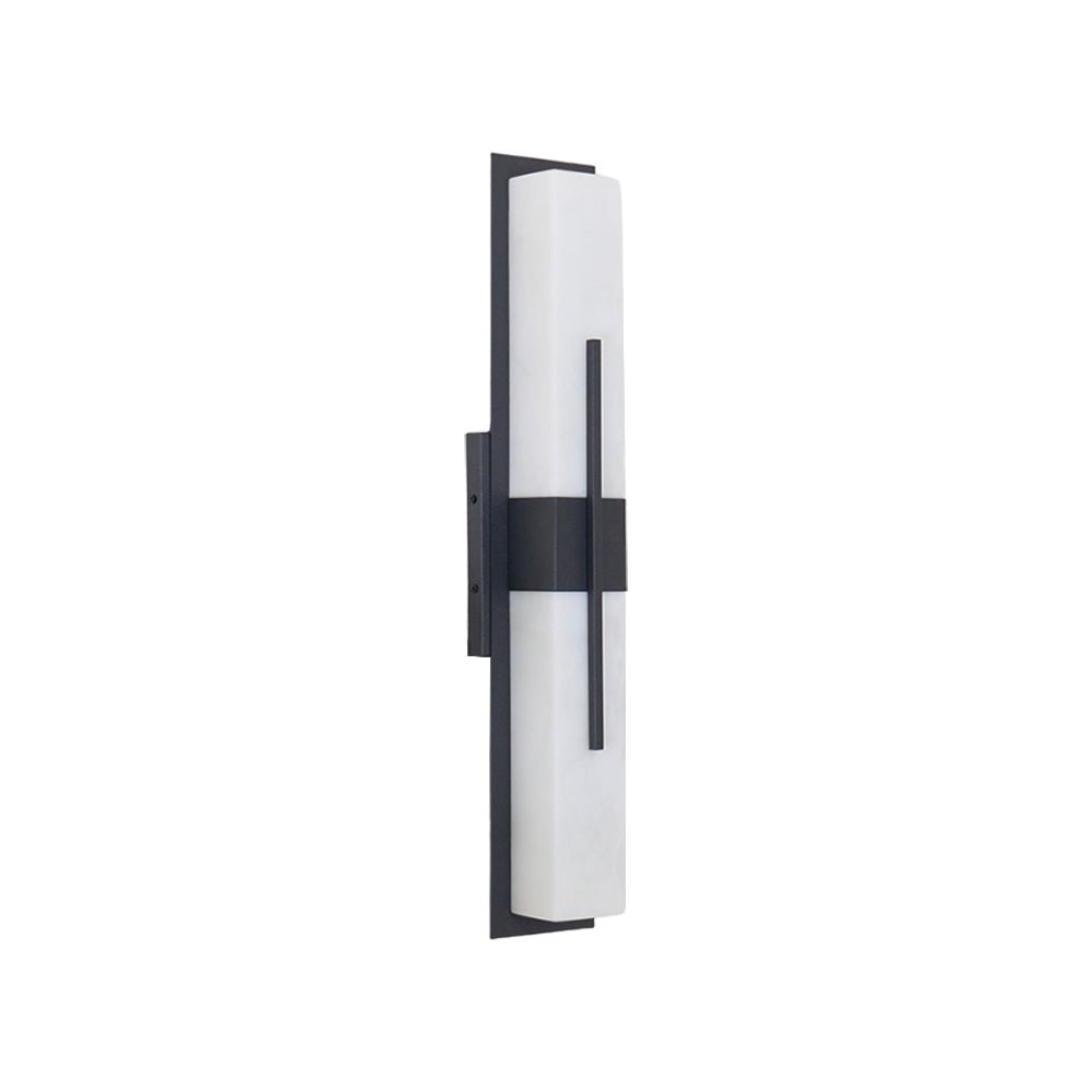 Possini Outdoor Alabaster Wall Light