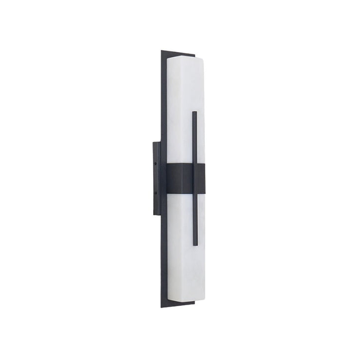 Possini Outdoor Alabaster Wall Light
