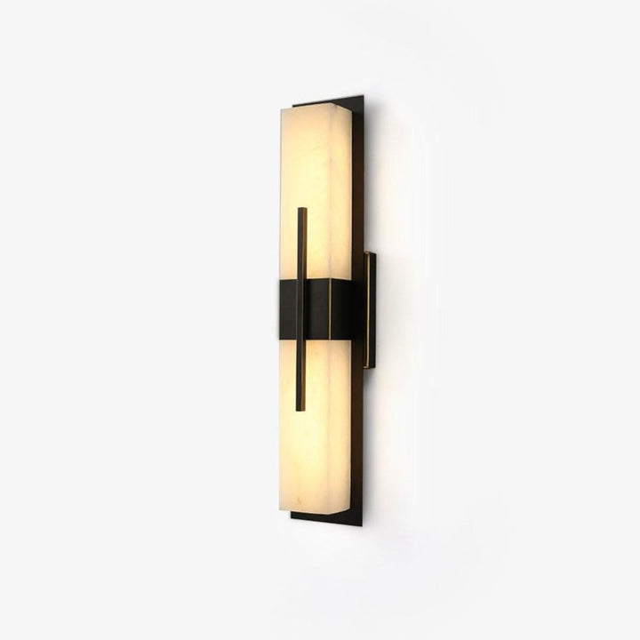 Possini Outdoor Alabaster Wall Light