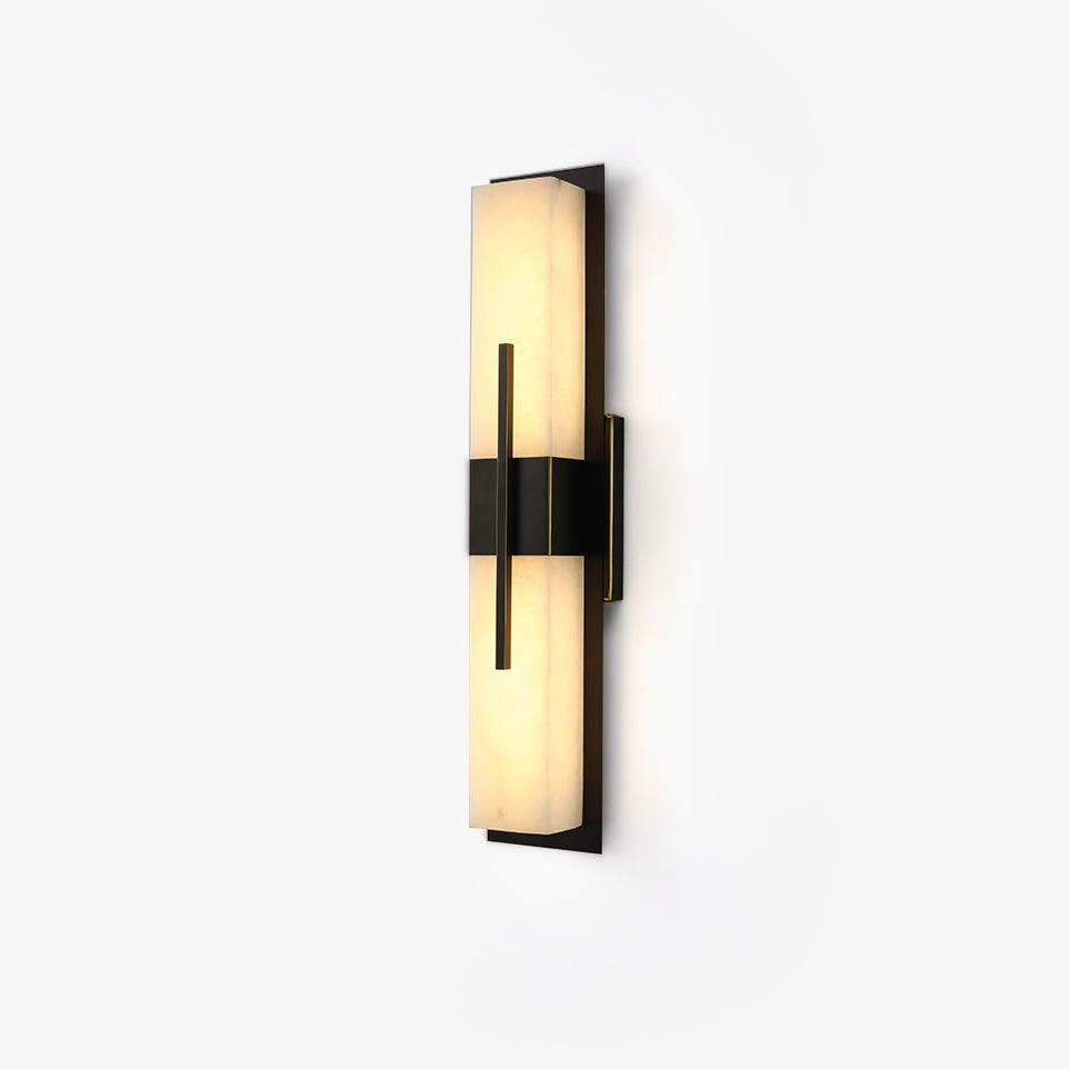 Possini Outdoor Alabaster Wall Light