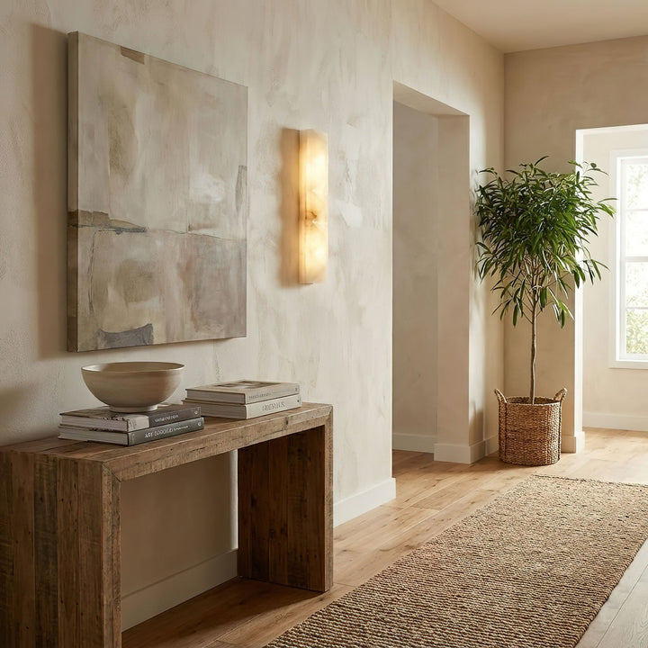Prism Alabaster Wall Sconce