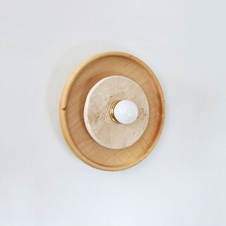 Rapolano Travertine Wall Sconce