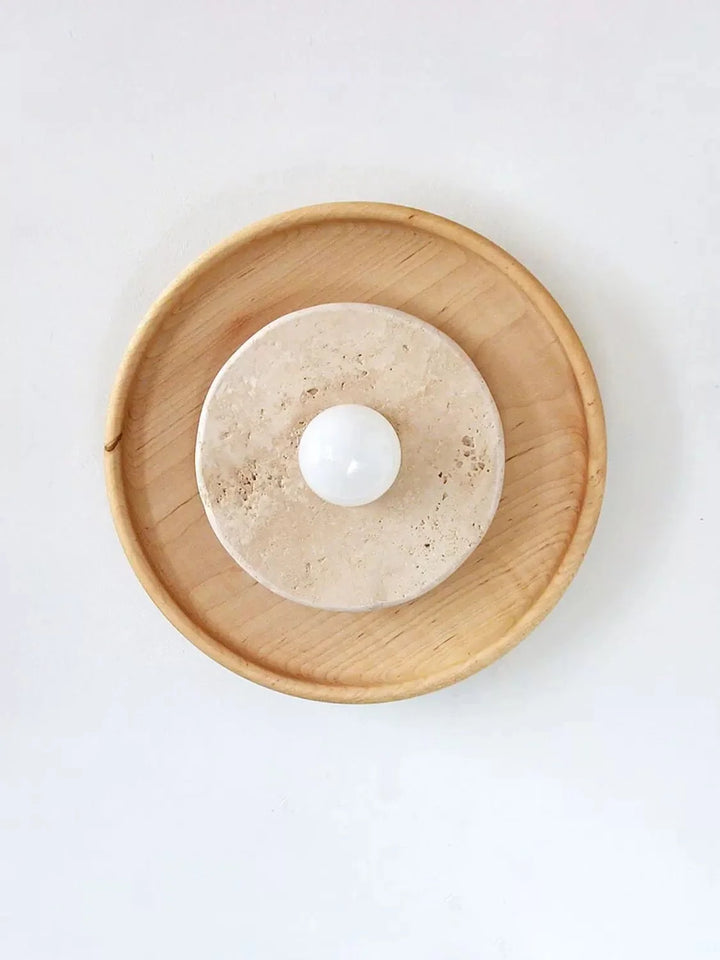 Rapolano Travertine Wall Sconce