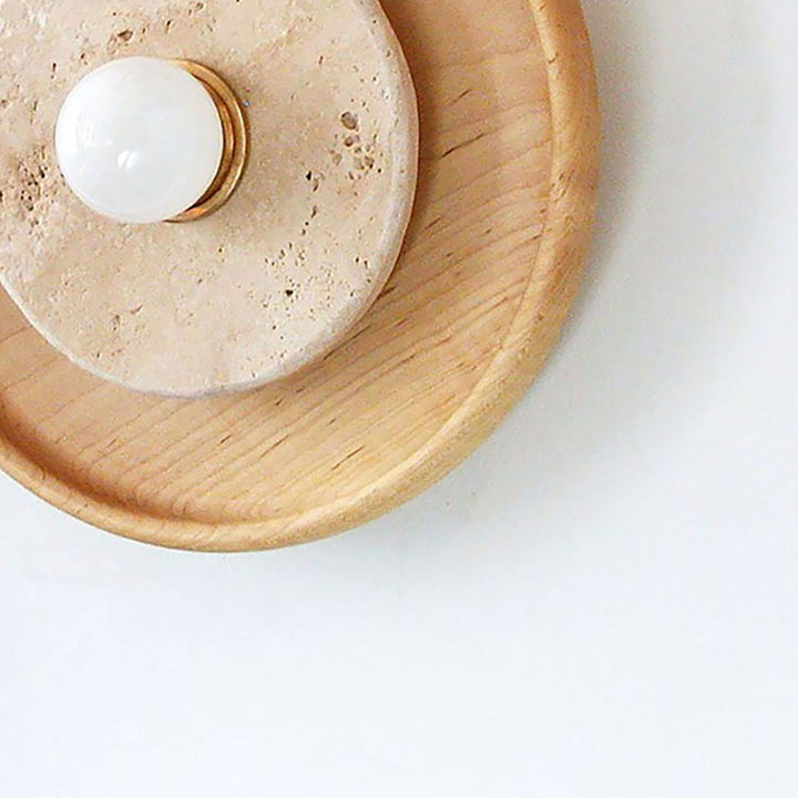Rapolano Travertine Wall Sconce