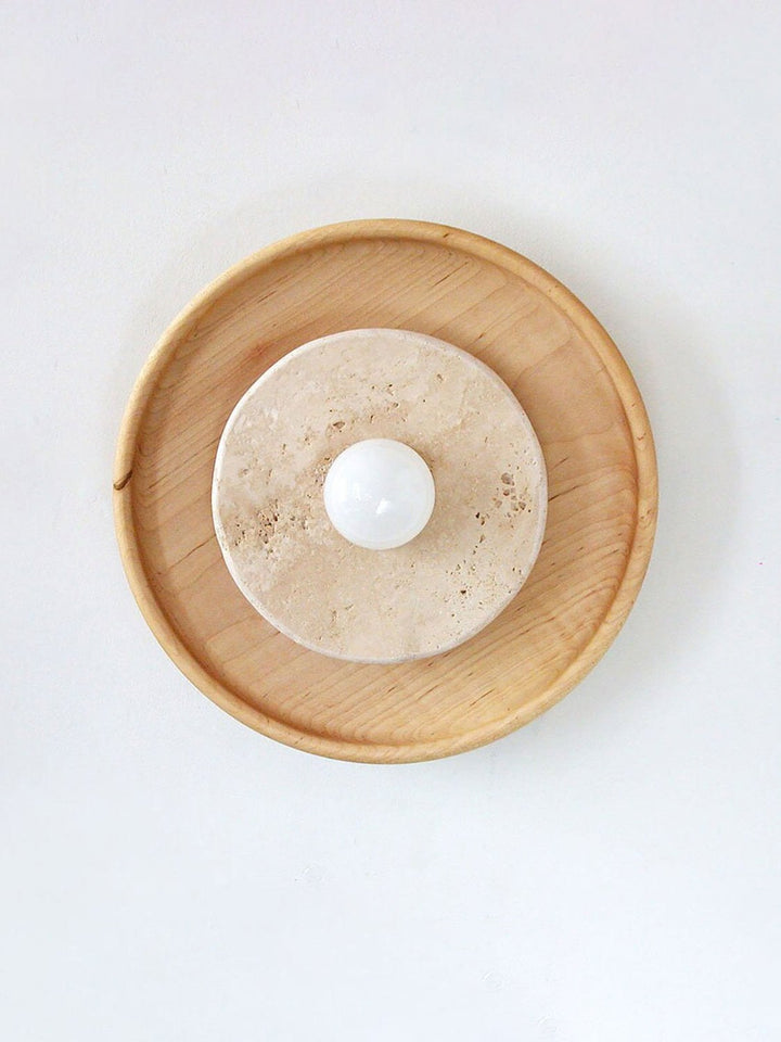 Rapolano Travertine Wall Sconce