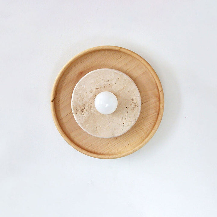 Rapolano Travertine Wall Sconce