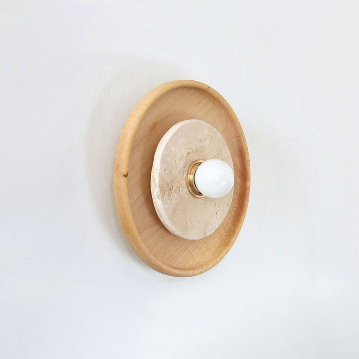 Rapolano Travertine Wall Sconce