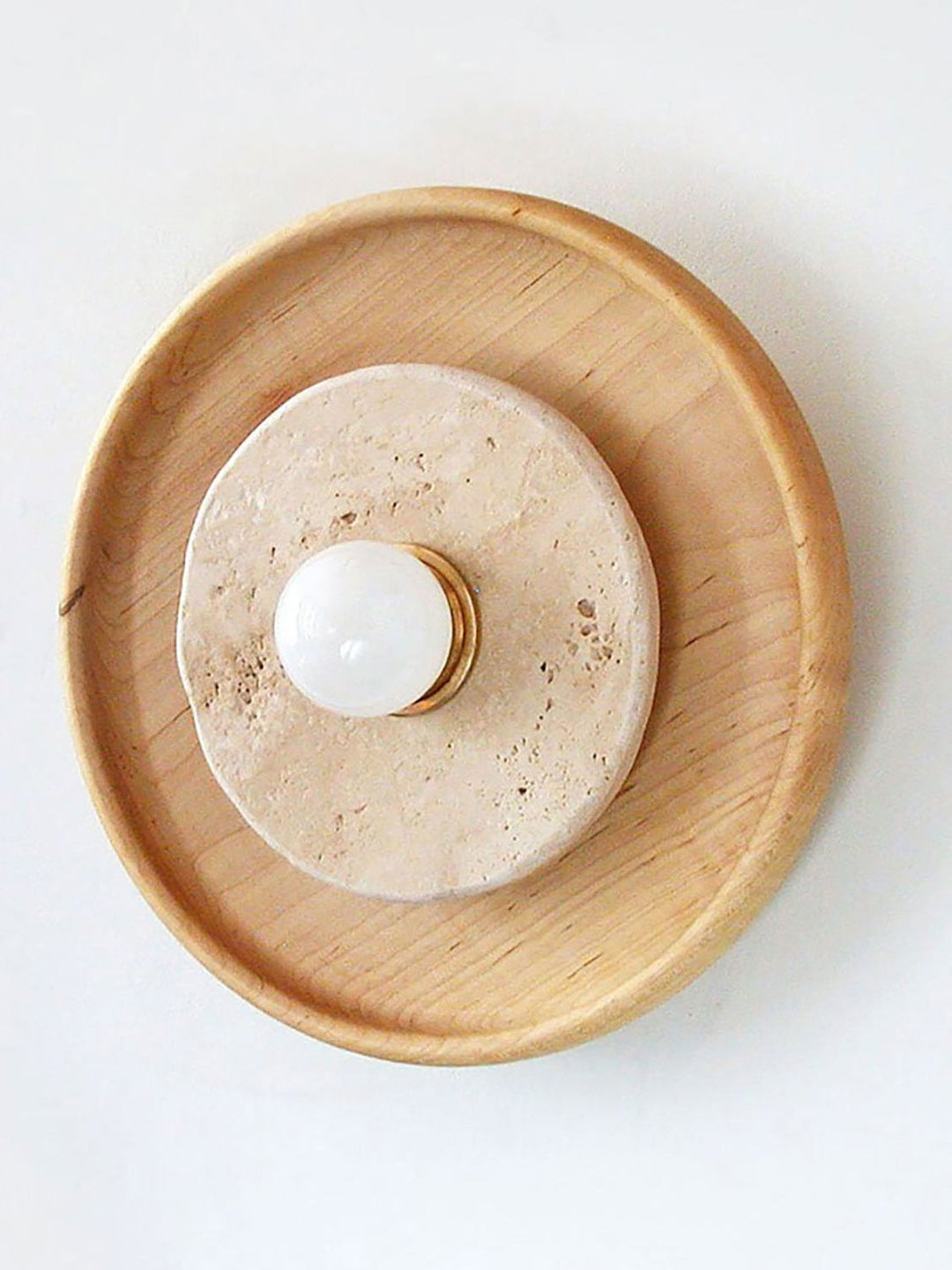 Rapolano Travertine Wall Sconce
