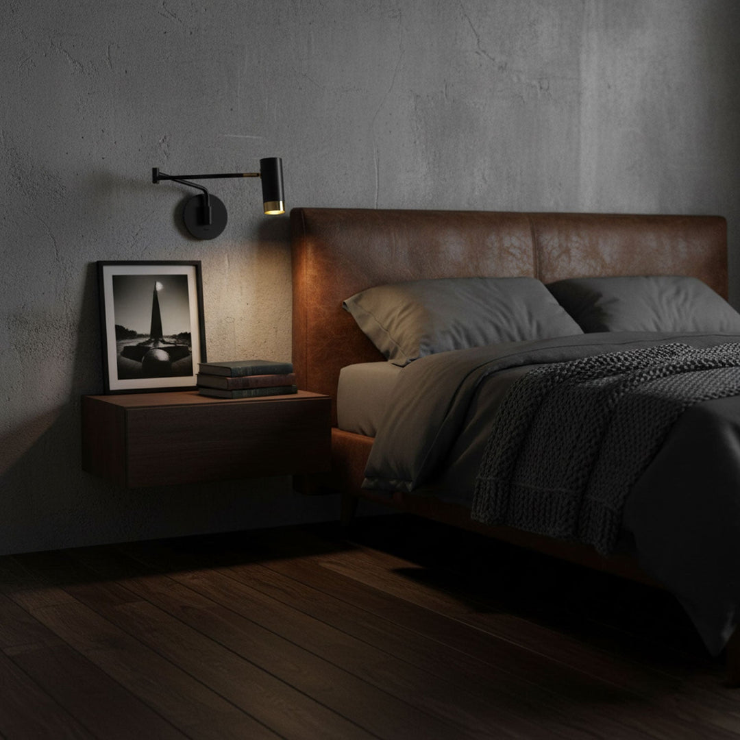 Ridge Arm Wall Lamp