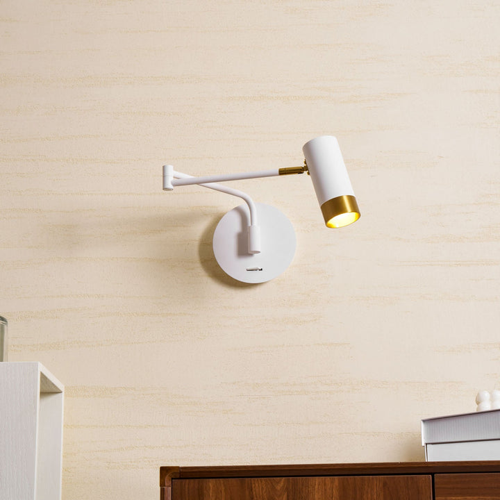 Ridge Arm Wall Lamp