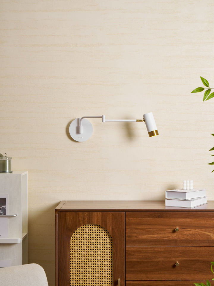 Ridge Arm Wall Lamp