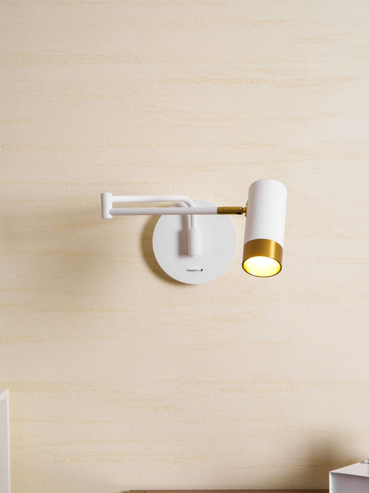 Ridge Arm Wall Lamp