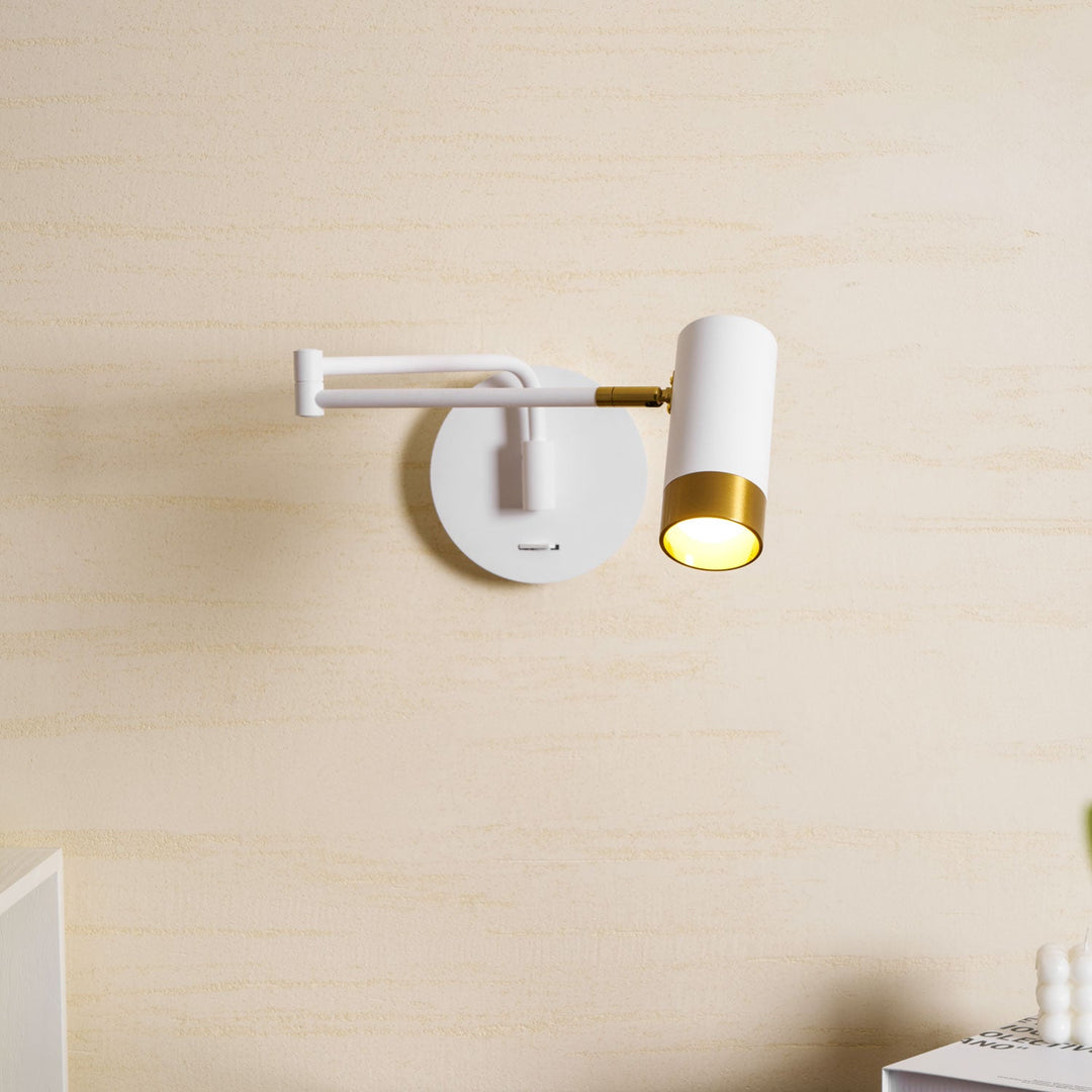 Ridge Arm Wall Lamp