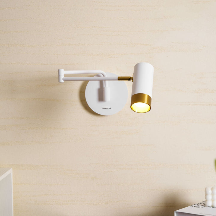Ridge Arm Wall Lamp