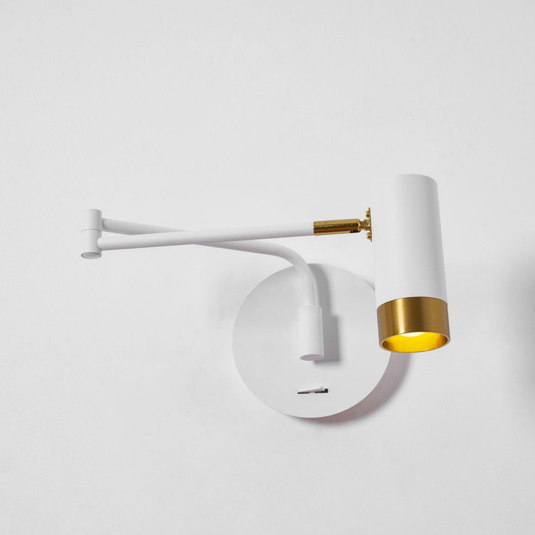 Ridge Arm Wall Lamp