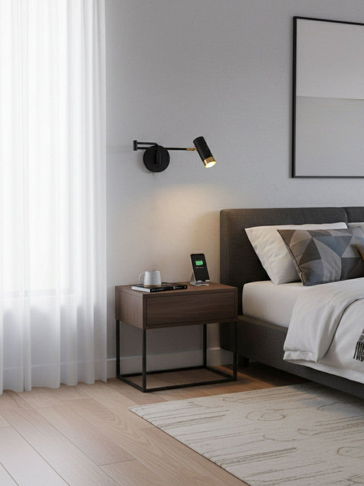 Ridge Arm Wall Lamp
