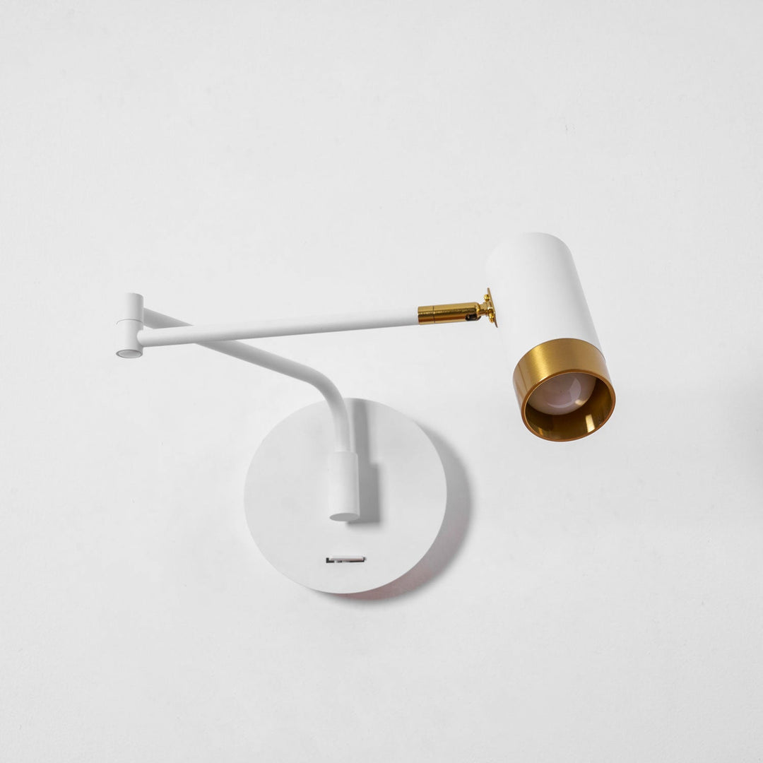 Ridge Arm Wall Lamp