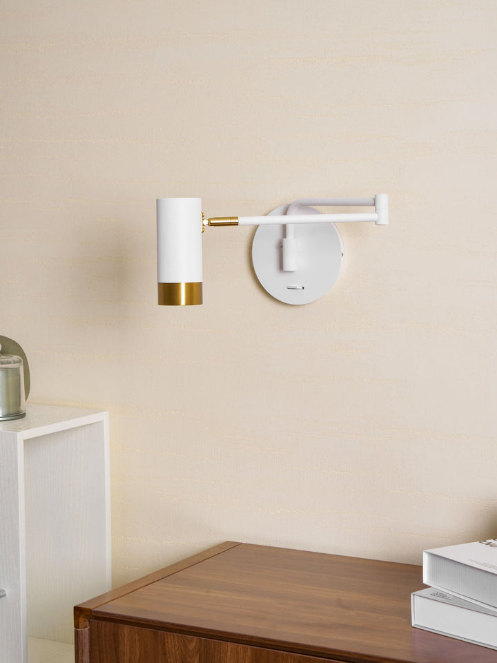 Ridge Arm Wall Lamp