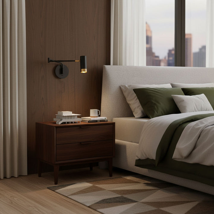 Ridge Arm Wall Lamp