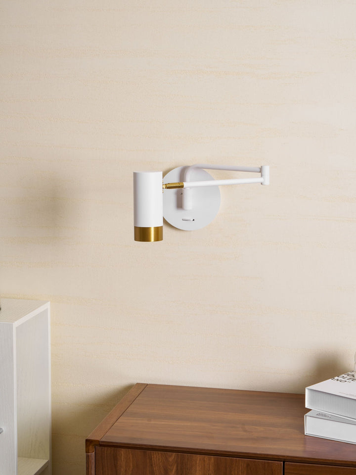 Ridge Arm Wall Lamp