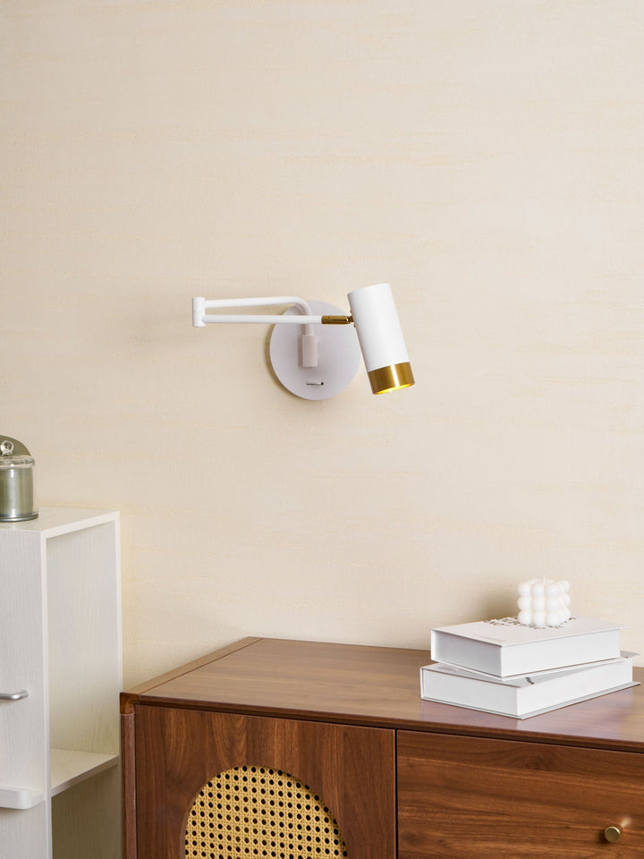 Ridge Arm Wall Lamp