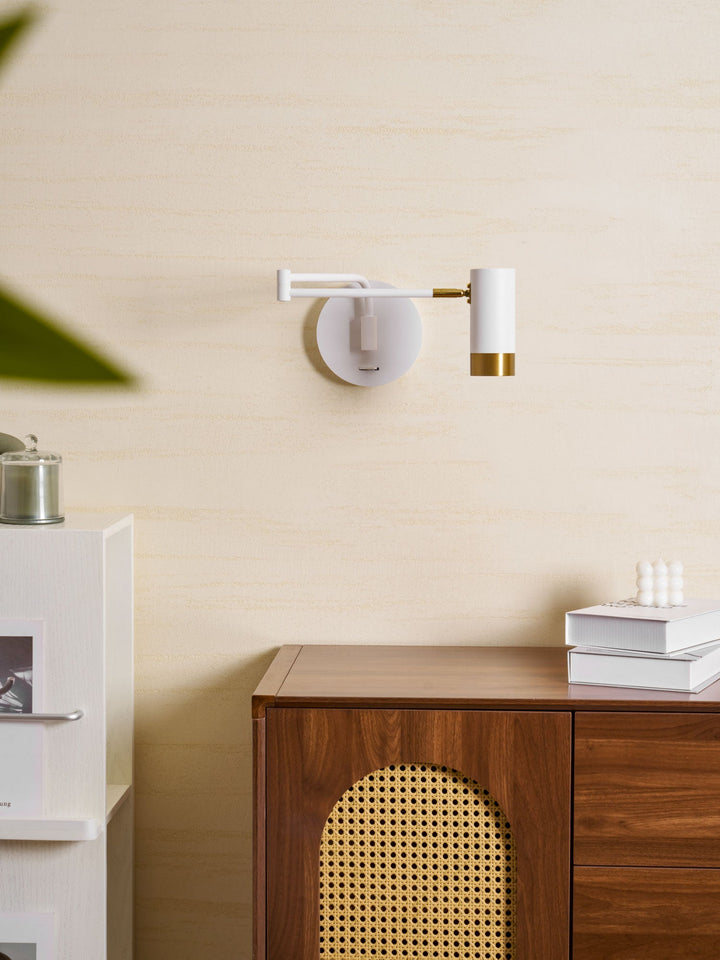 Ridge Arm Wall Lamp