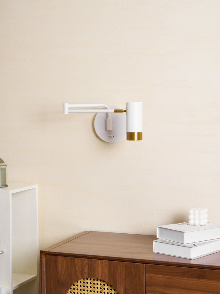 Ridge Arm Wall Lamp