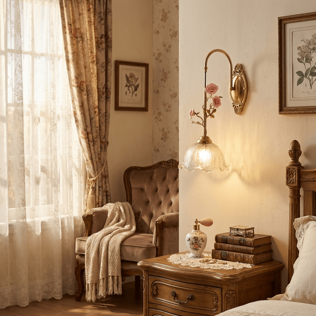 Rosamie Rose Wall Sconce