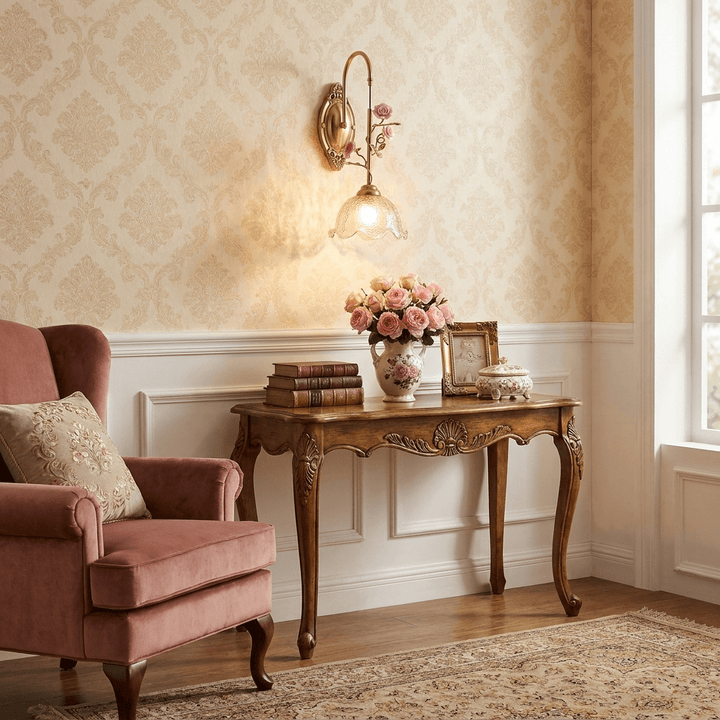 Rosamie Rose Wall Sconce