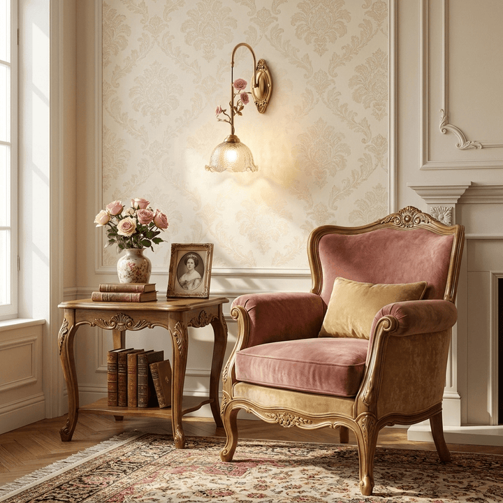 Rosamie Rose Wall Sconce