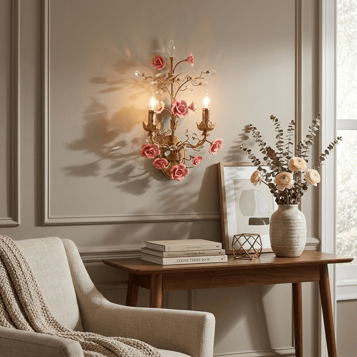 Rose Wall Sconce