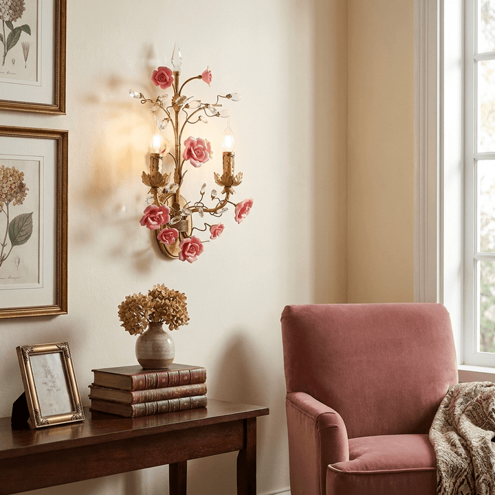 Rose Wall Sconce