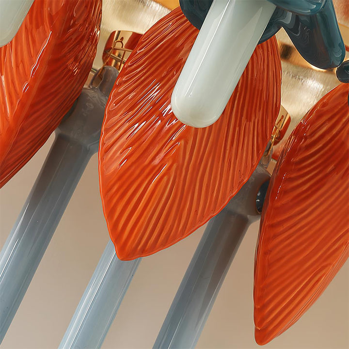 Roselle Ceramic Fringe Wall Lamp