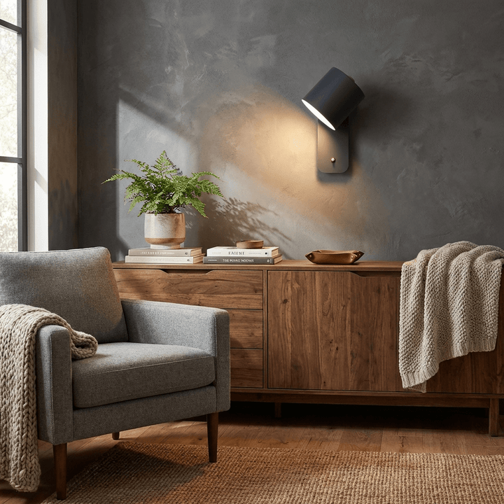 Rotatable Cylinder Wall Lamp
