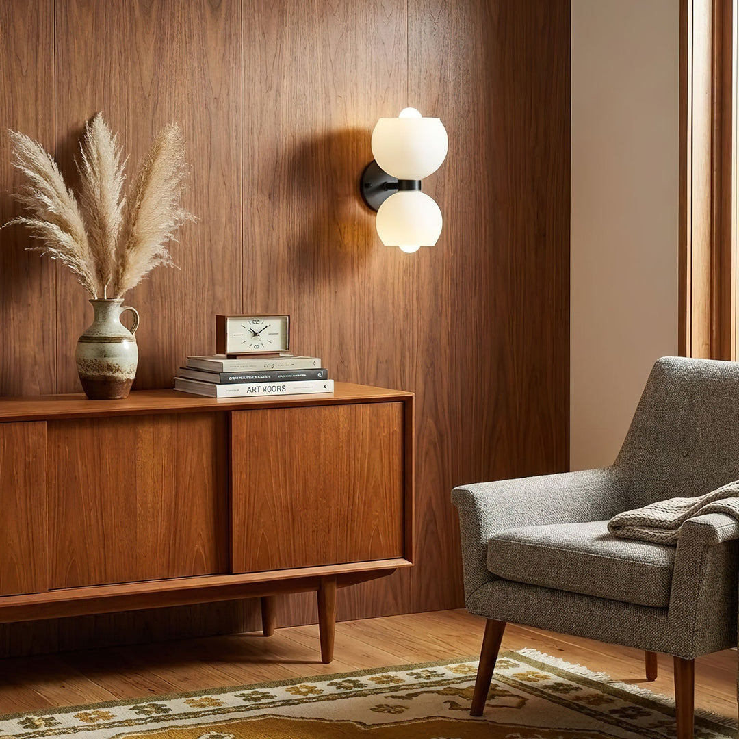Round Pearl Sconce
