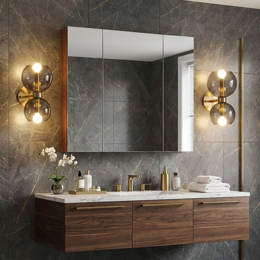 Round Pearl Sconce