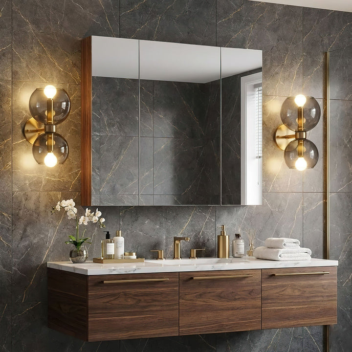 Round Pearl Sconce