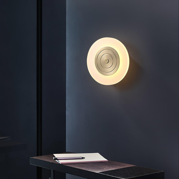 Round Moon Wall Lamp