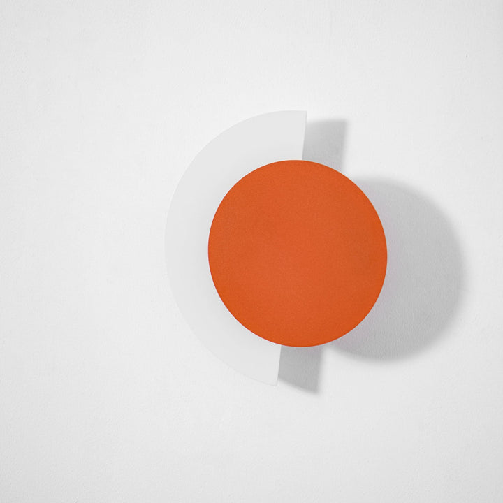 Rounded Abstract Art Sconce