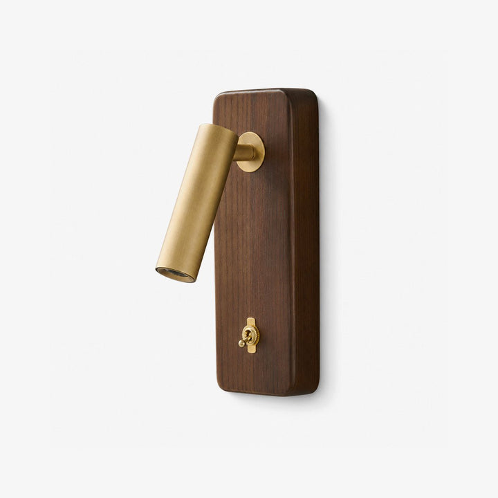 Rowan Wood LED Reading Wall Sconce