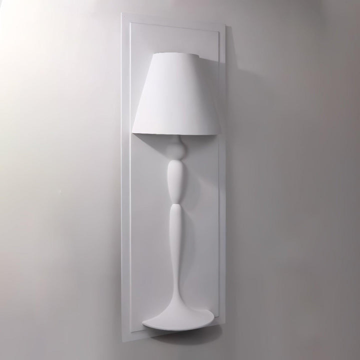Plaster Picture Wall Lamp