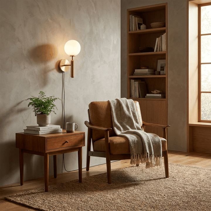 Scandiluxe Plug-in Wall Light