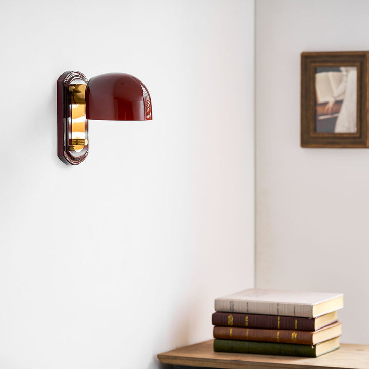 Scarlet Dome Wall Sconce